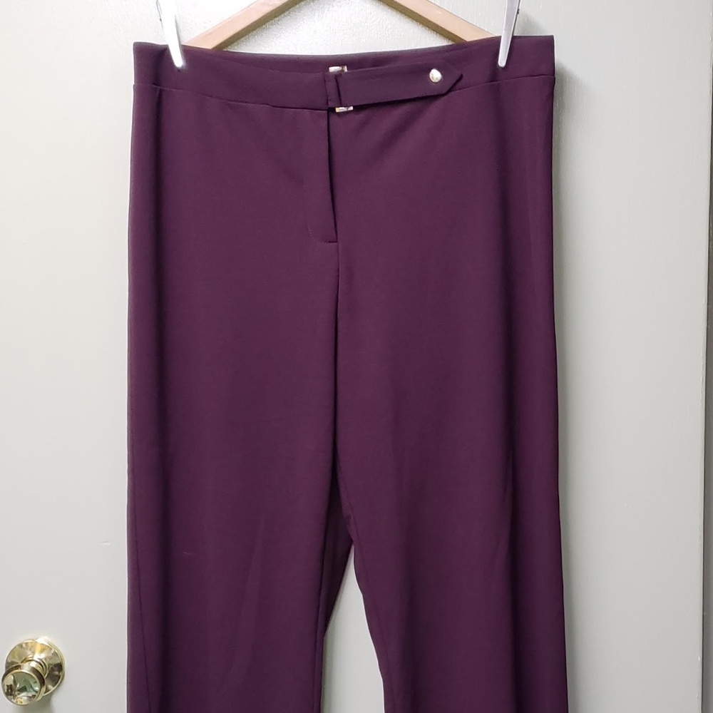 Lily Morgan Burgandy Dress Pant